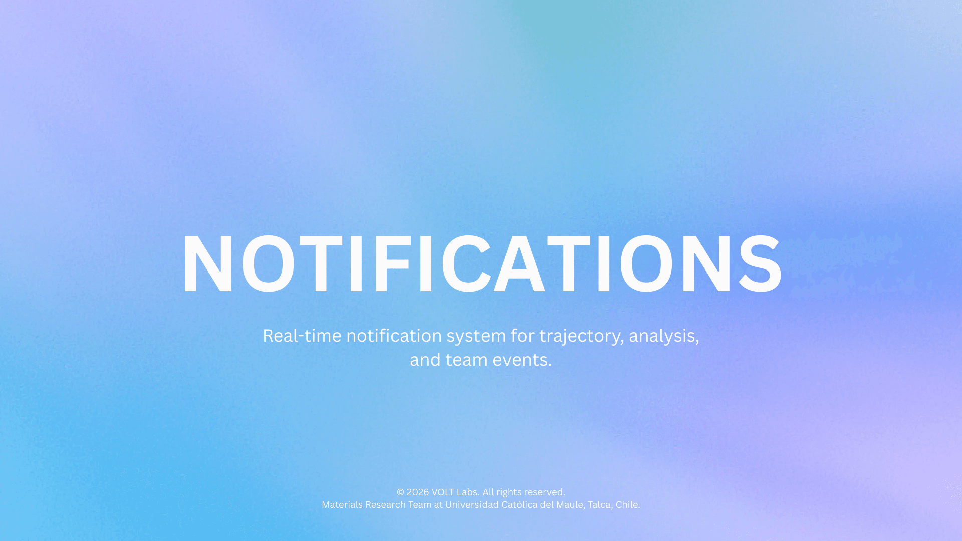 Notifications Overview